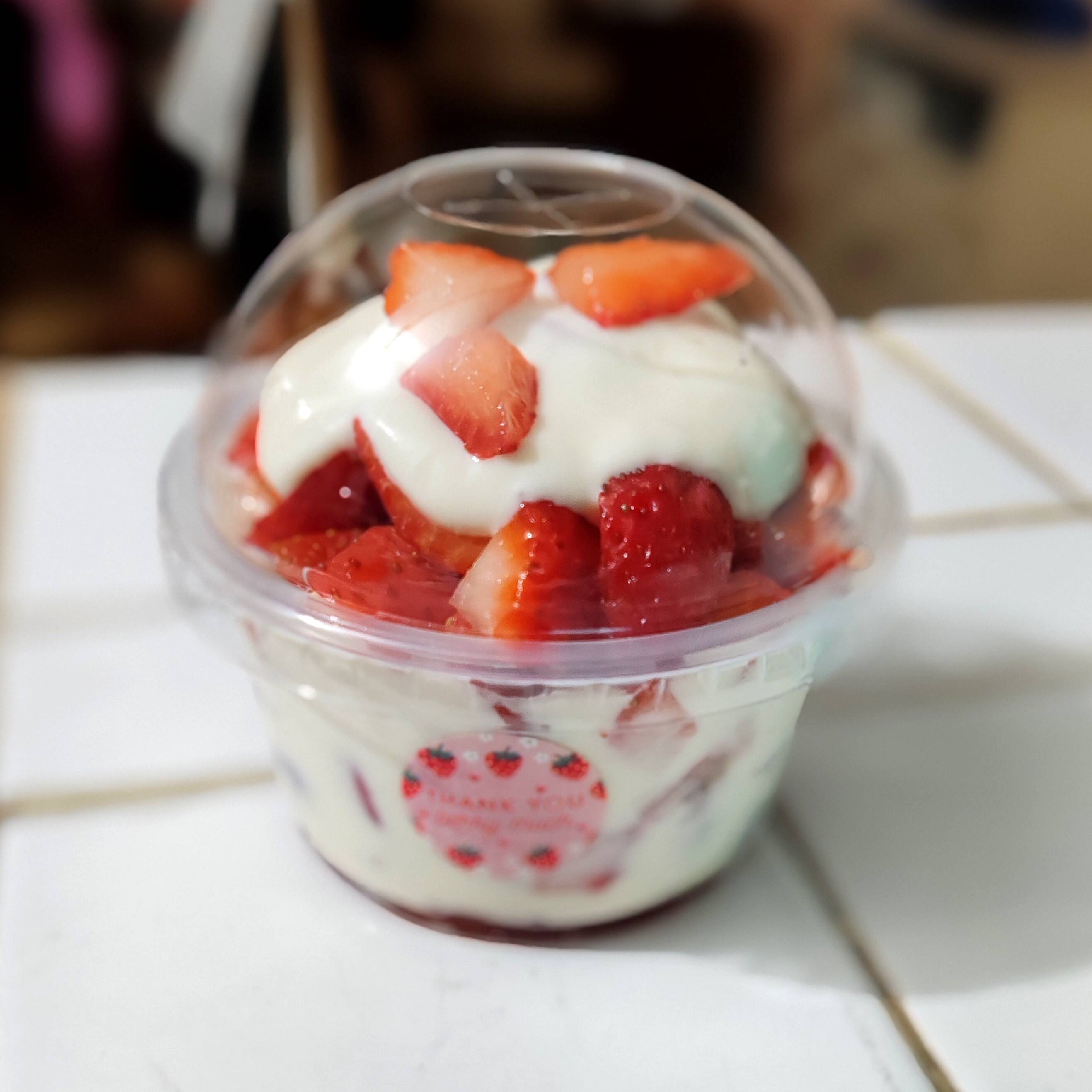 Fresas con Crema- Chica