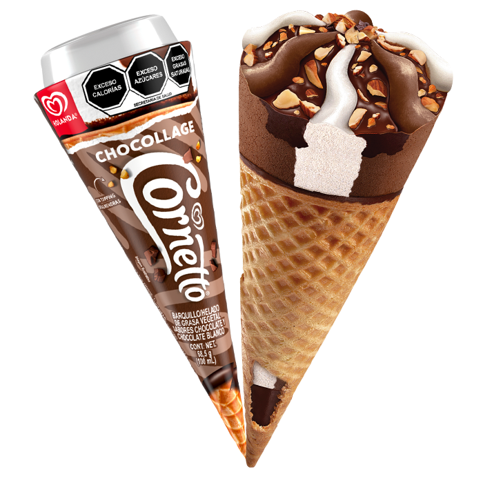 Cornetto Chocollage