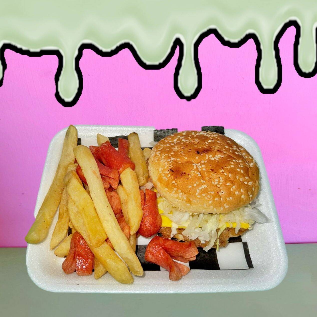 Hamburguesa C/ Papas.