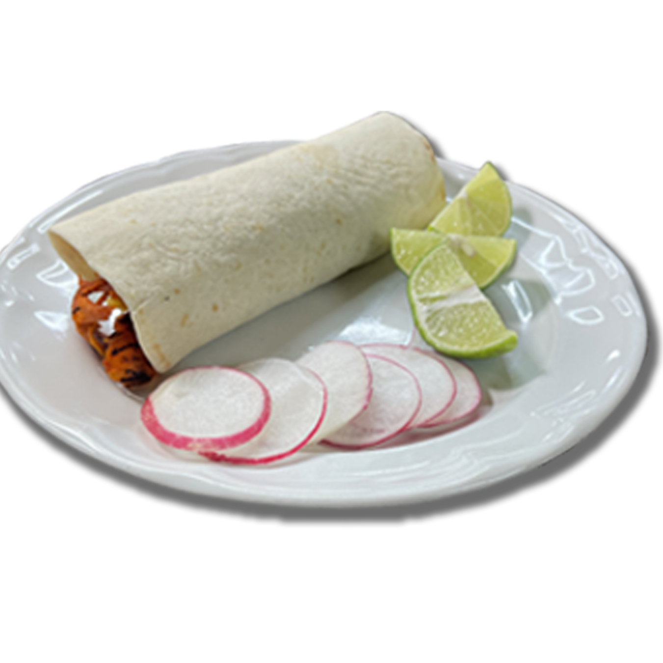 TACO CON TORTILLA DE HARINA
