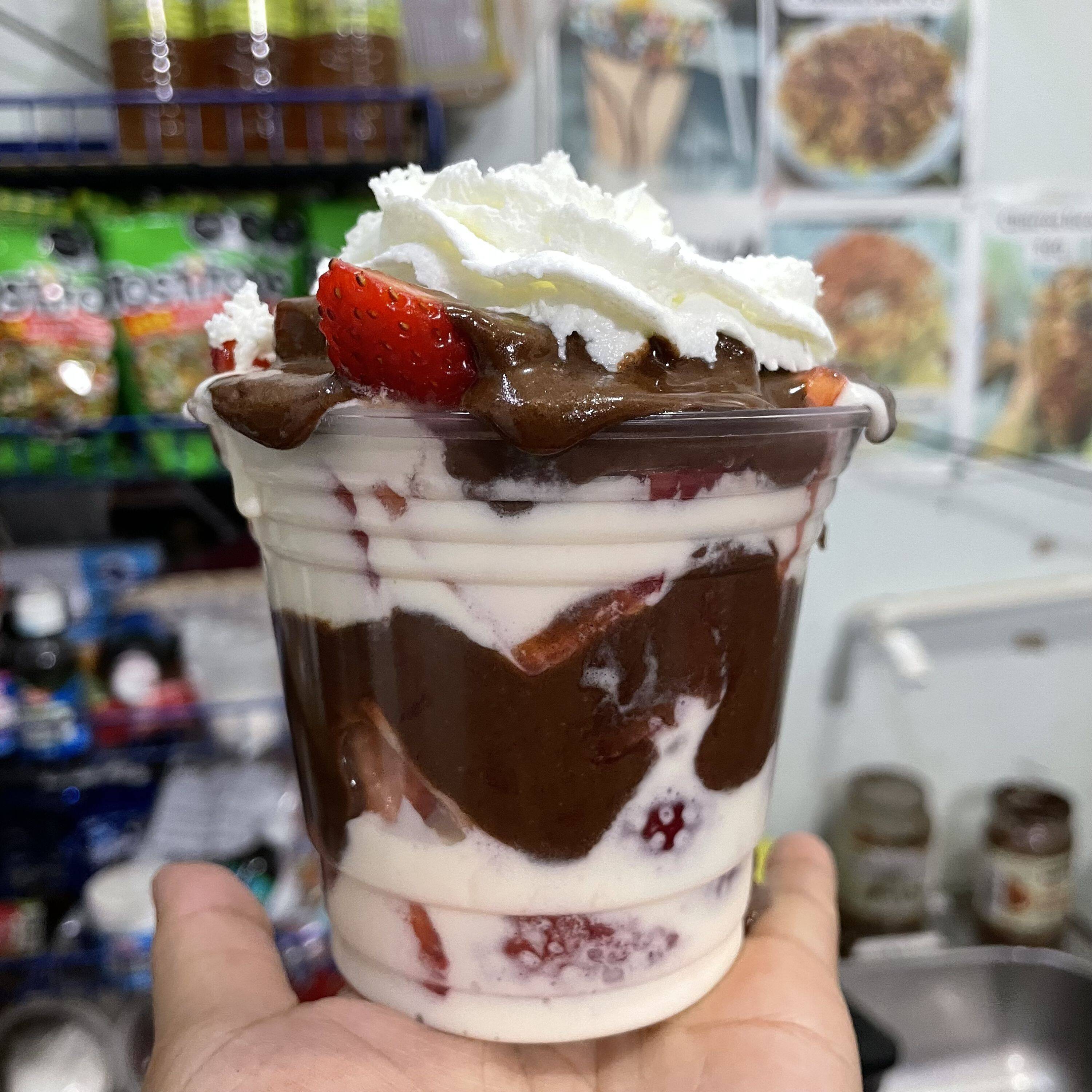 Choco Fresas con Crema