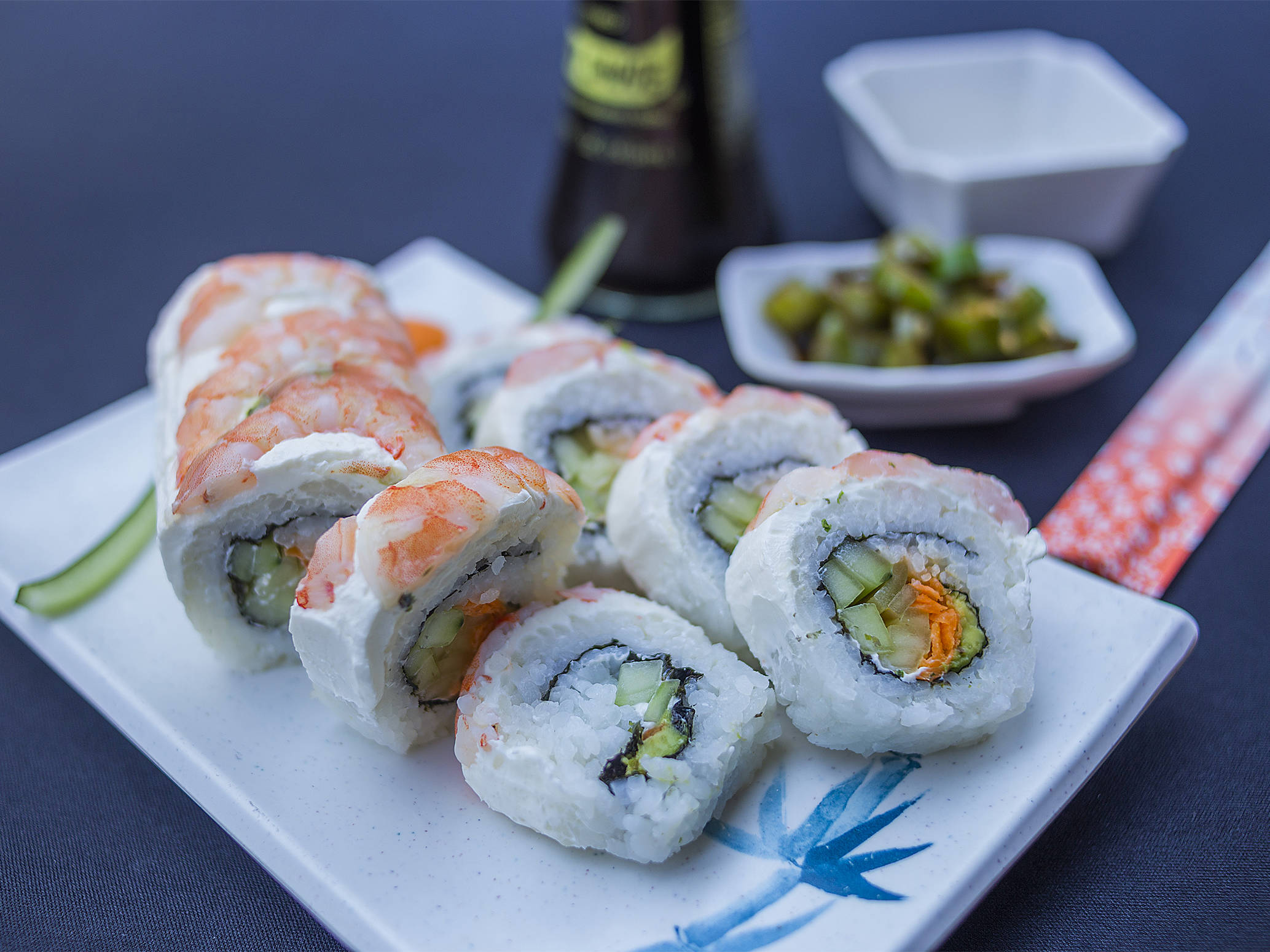 Sushi Frío Ebi Maki