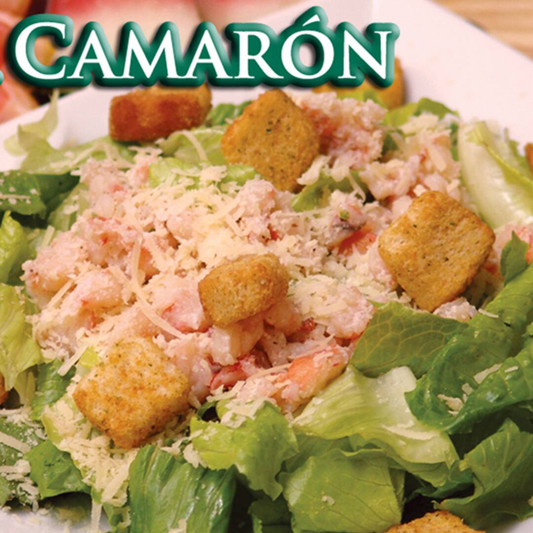 Ensalada César Camarón