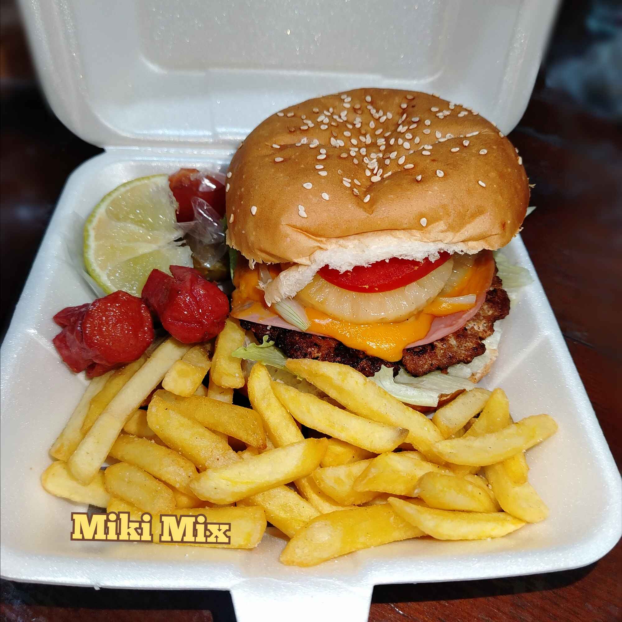 Hamburguesa HAWAIANA.