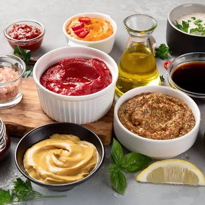Racion de aderezos para tu selecion de comida