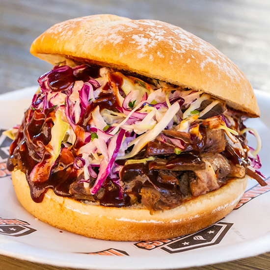 Sándwich Brisket