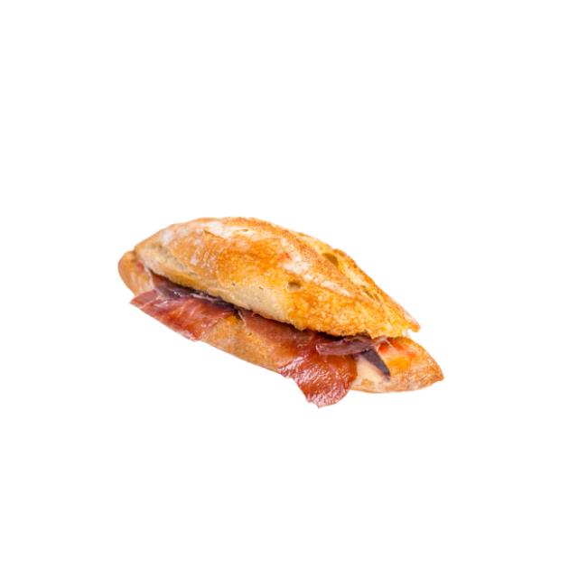 Mini ciabatta de jamón serrano