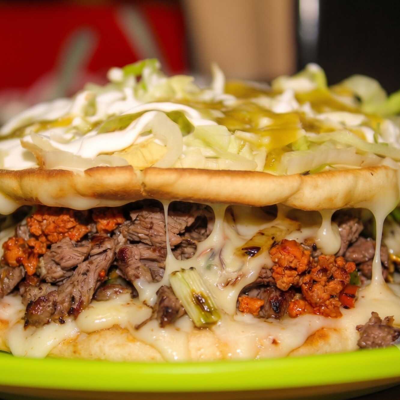 Caramelo Carne Asada con Longaniza