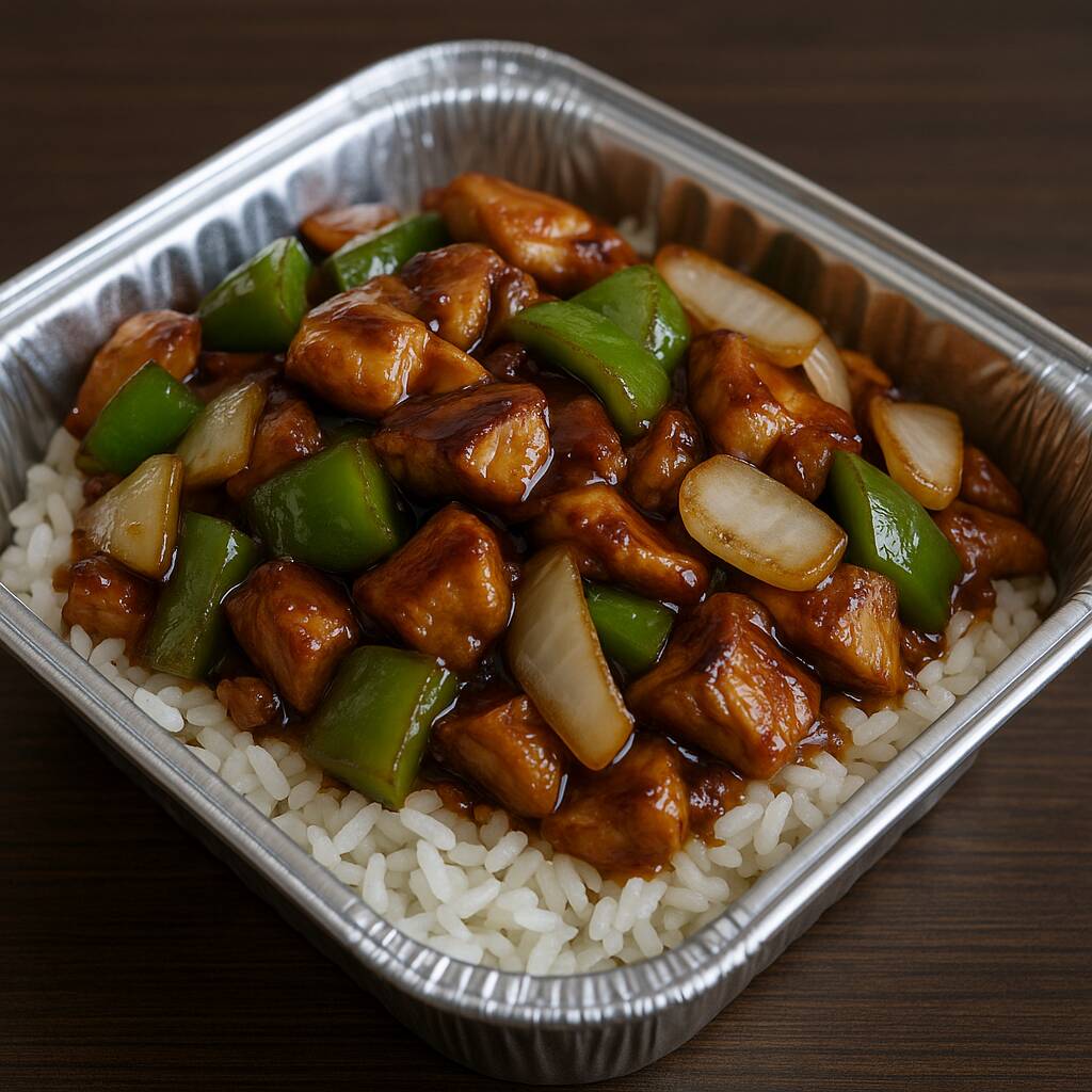 CHAROLA TERIYAKI