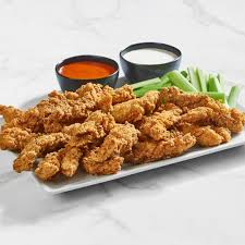 20 tiras de pollo con papas a la francesa