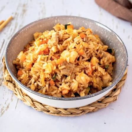 Yakimeshi Cerdo Marinado