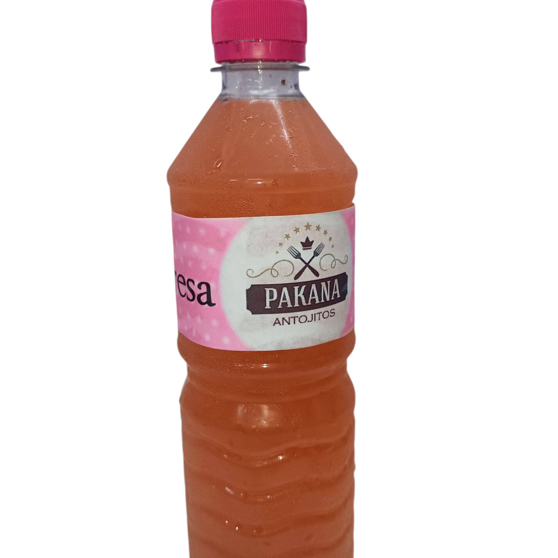 Agua de Fresa y Limón 500ml