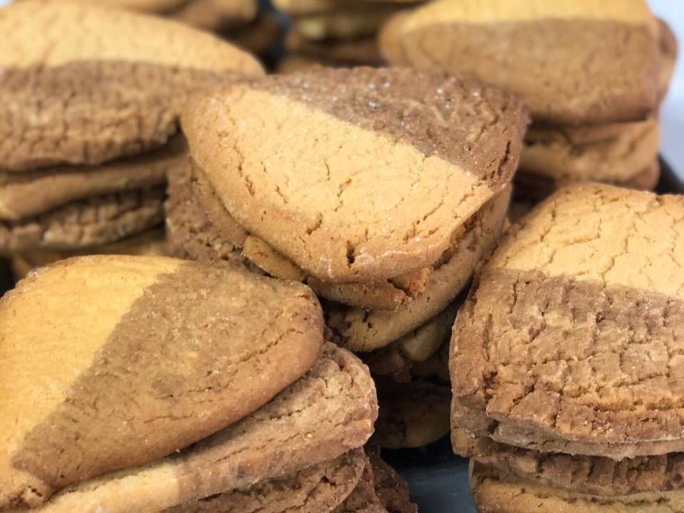 Polvorón de Vainilla y Chocolate