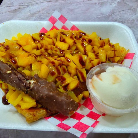 Crepa Especial 1 ingr,1 fruta 1 bola de helado