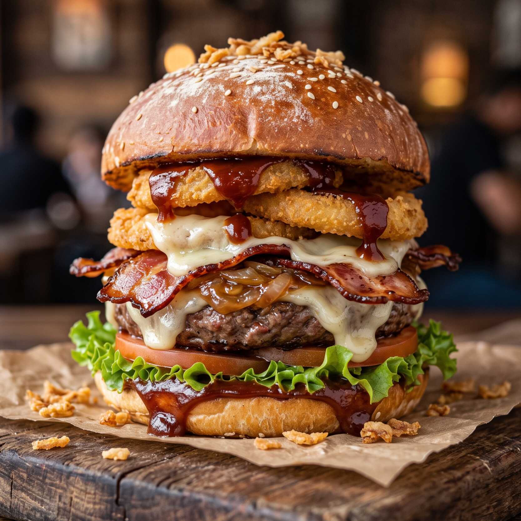 Clásica Bacon Burger