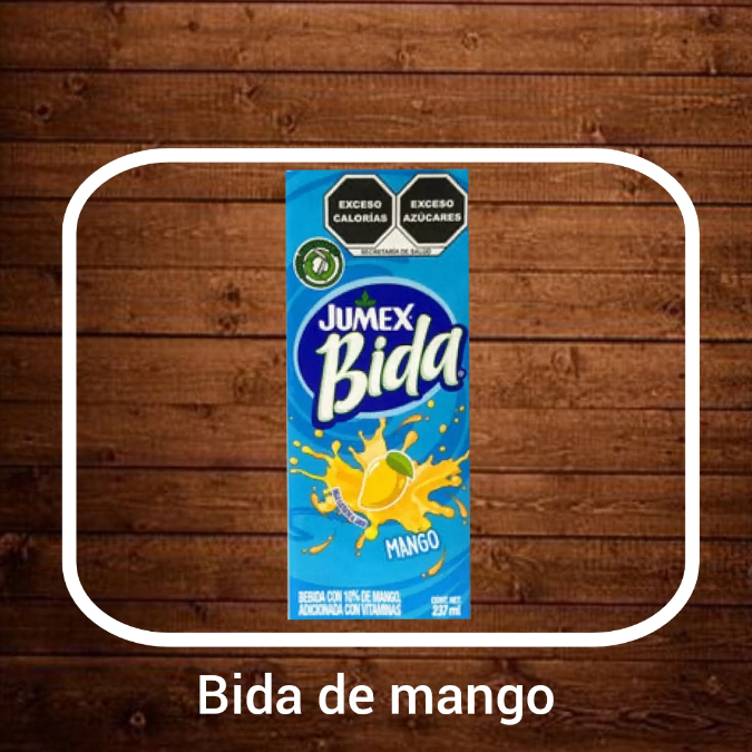 JUGO DE BIDA DE MANGO