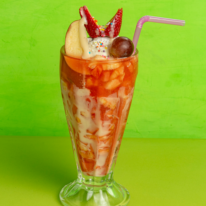 Salpicón con Helado