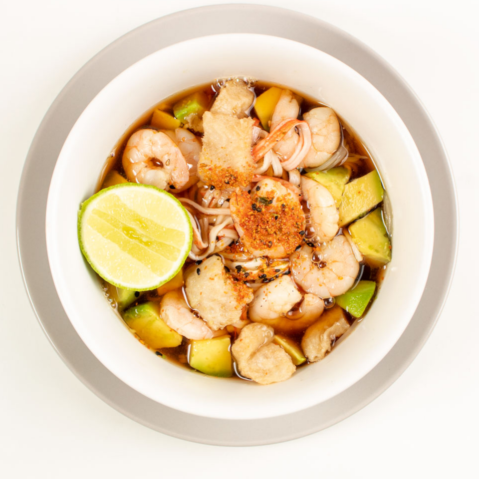 Sopas Japonesa de Mariscos
