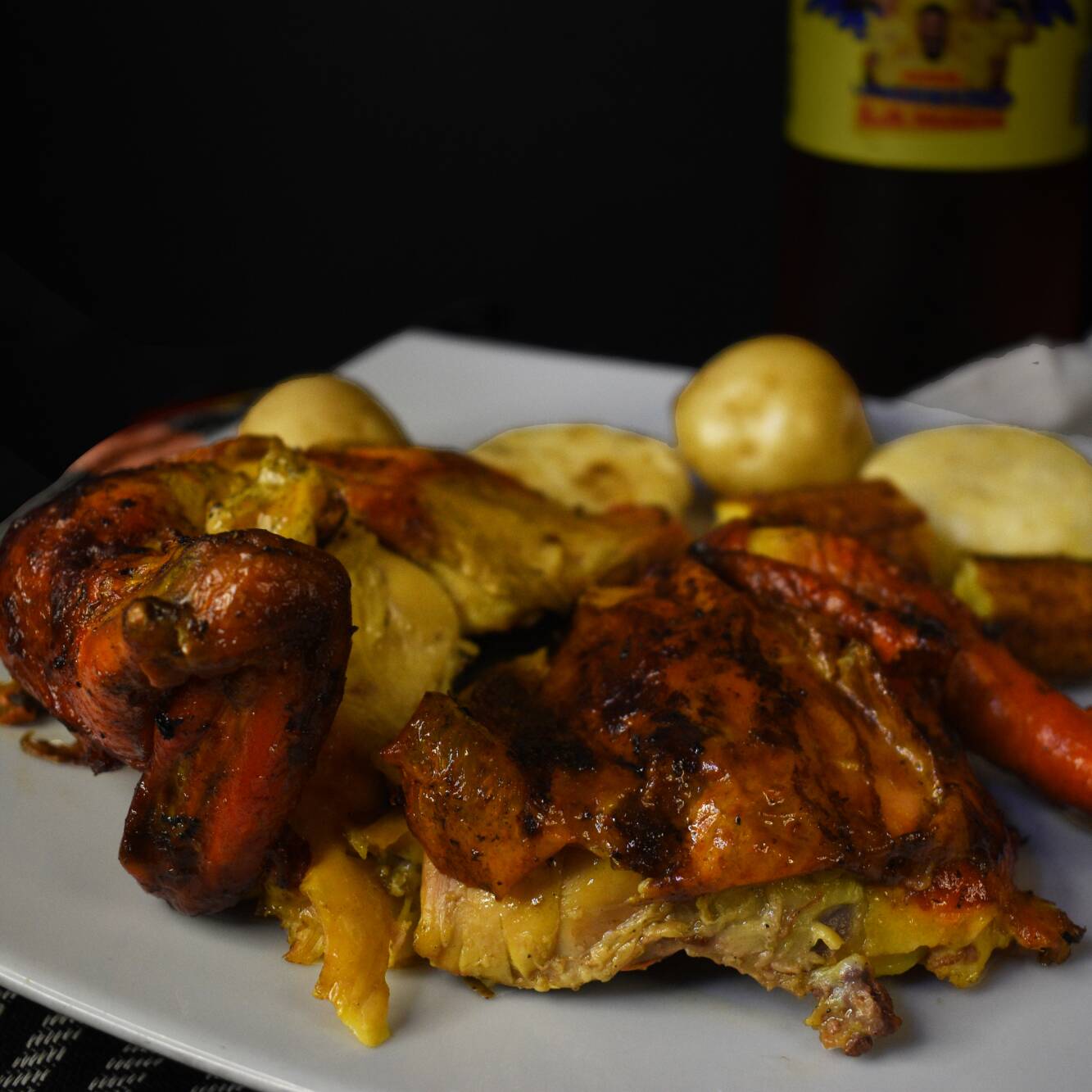Medio Pollo Asado