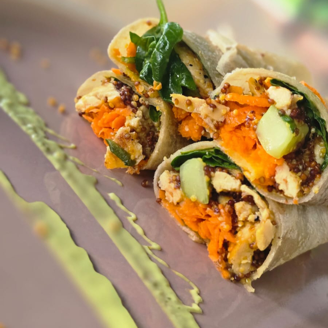 Citrus Chicken Wrap