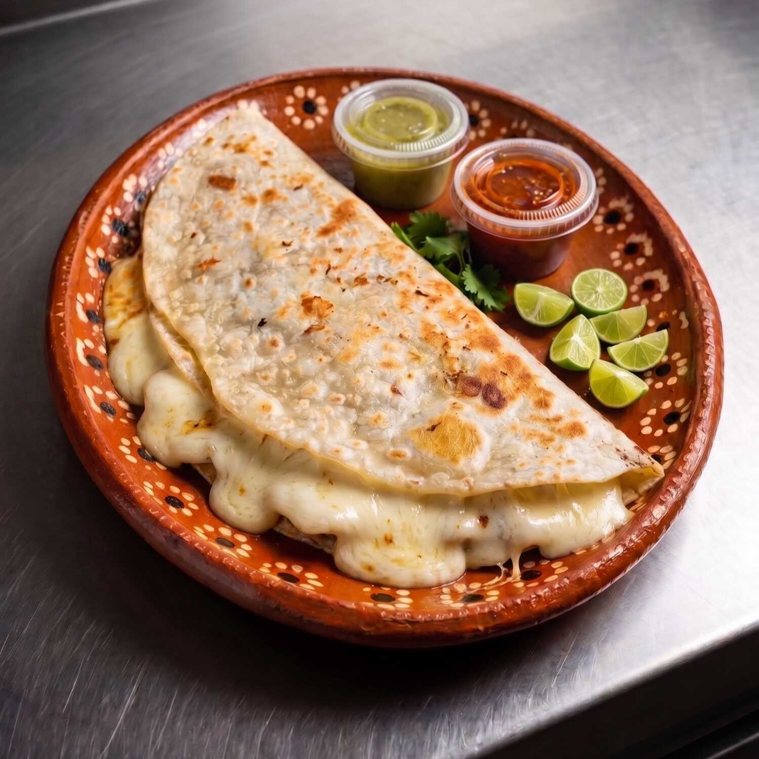 Mega Quesadilla de Queso