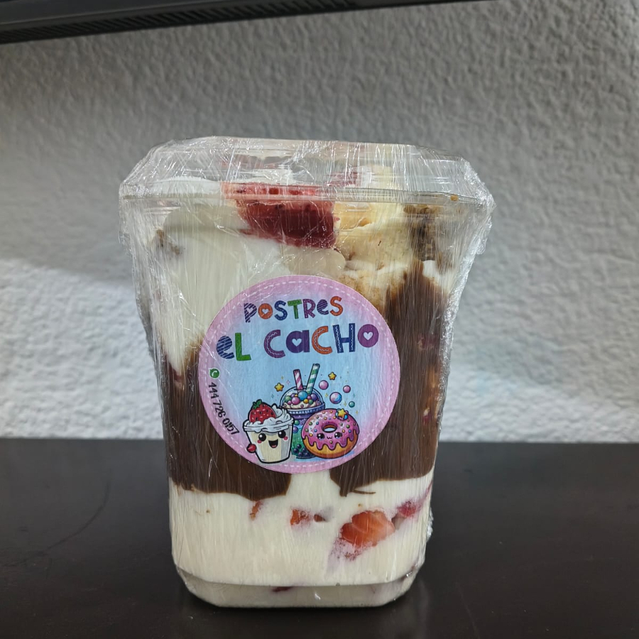 Litro de Fresas con Cheescake