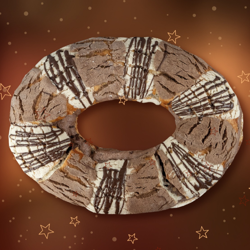 Rosca de Reyes Nutella Grande