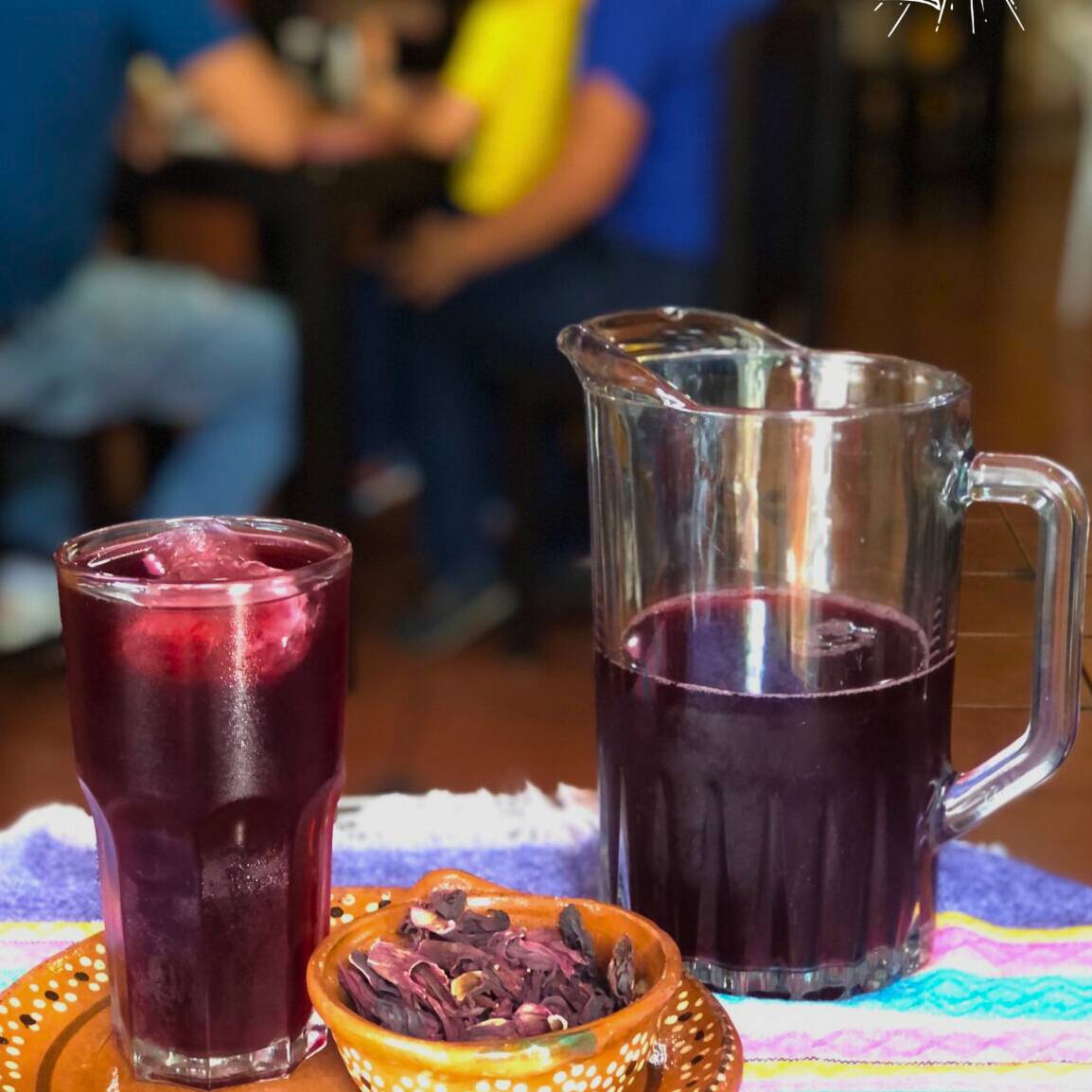AGUA FRESCA DE JAMAICA 1 LITRO