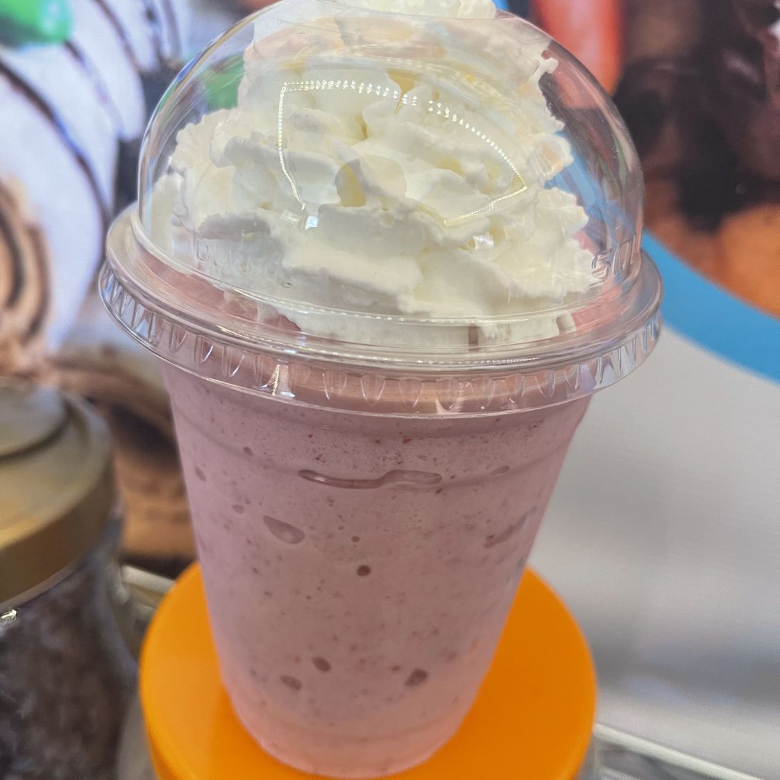 Malteada de Fresa
