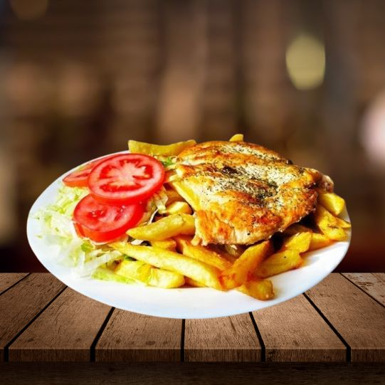 Salchi Alemana con Filete de Pollo
