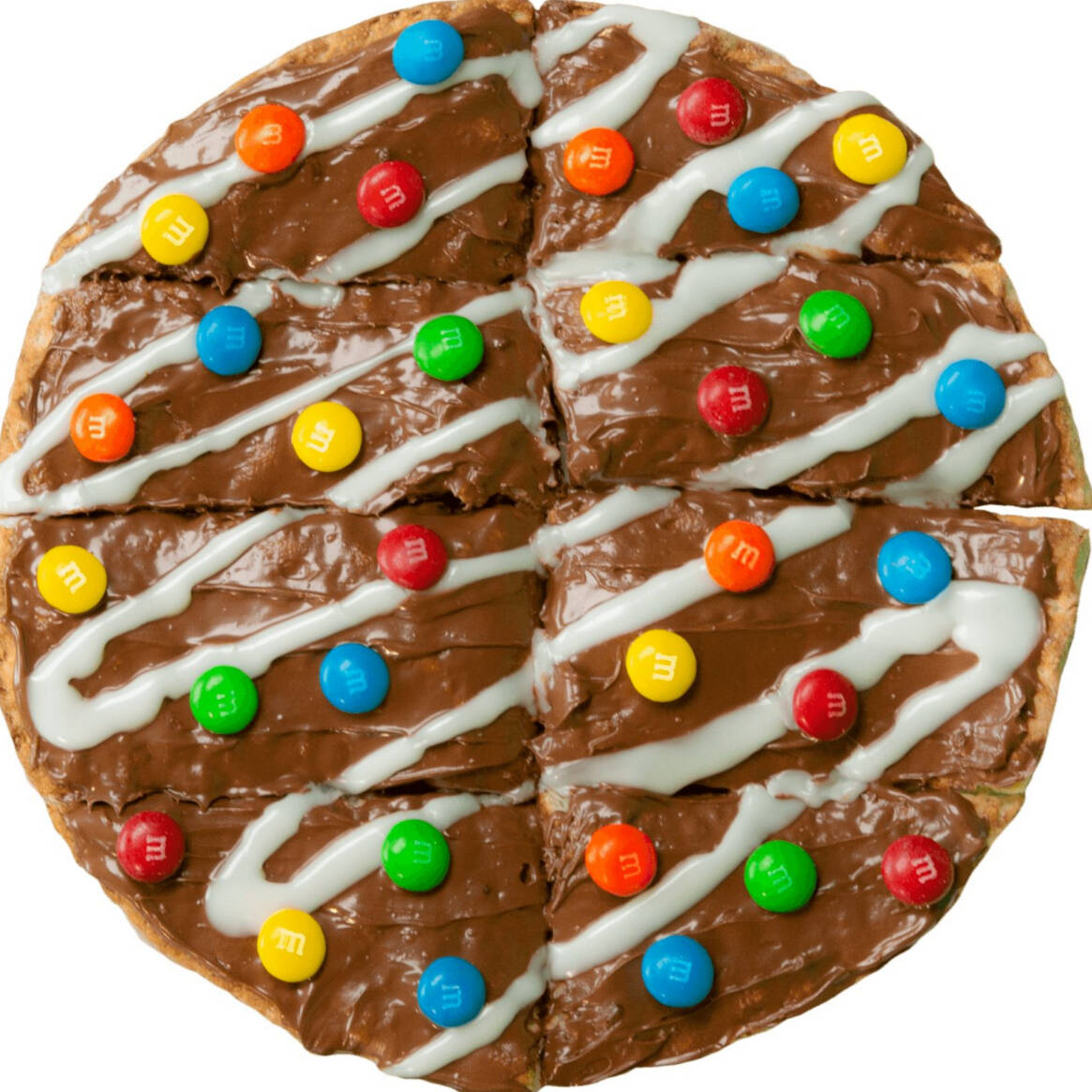 Choco Avellana Pay elaborado con M&M´S