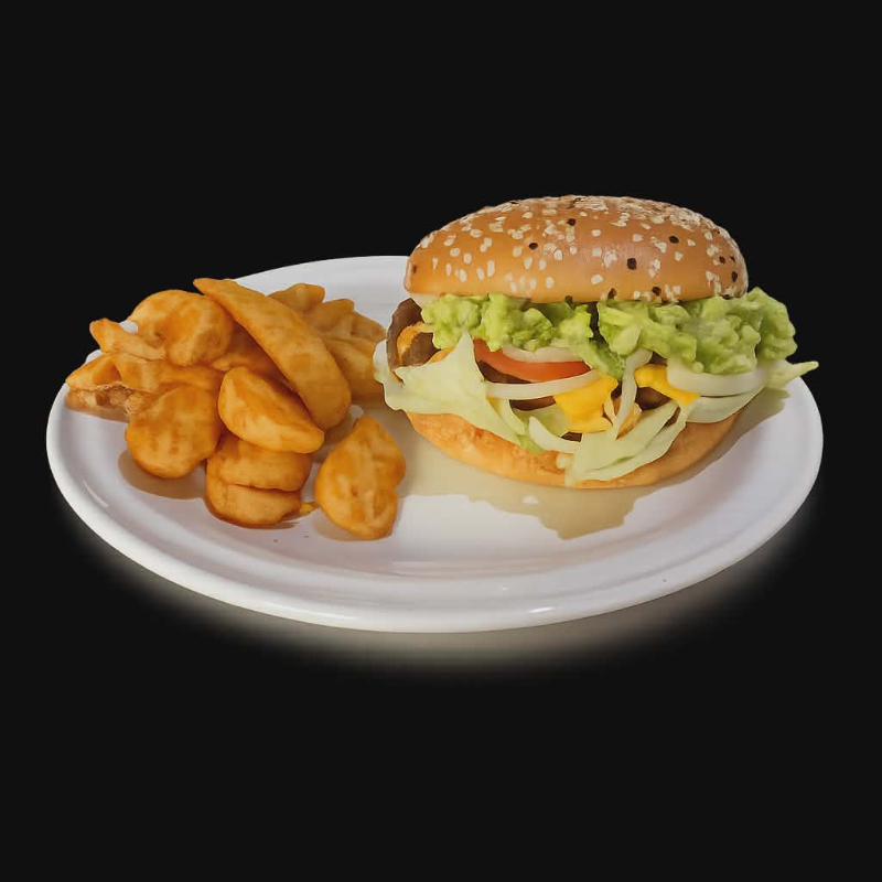 Hamburguesa guacamole