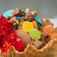 Copa Helado con Toppings