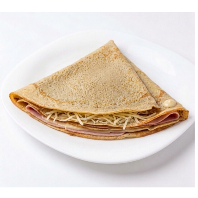 Crepa de jamón c/queso