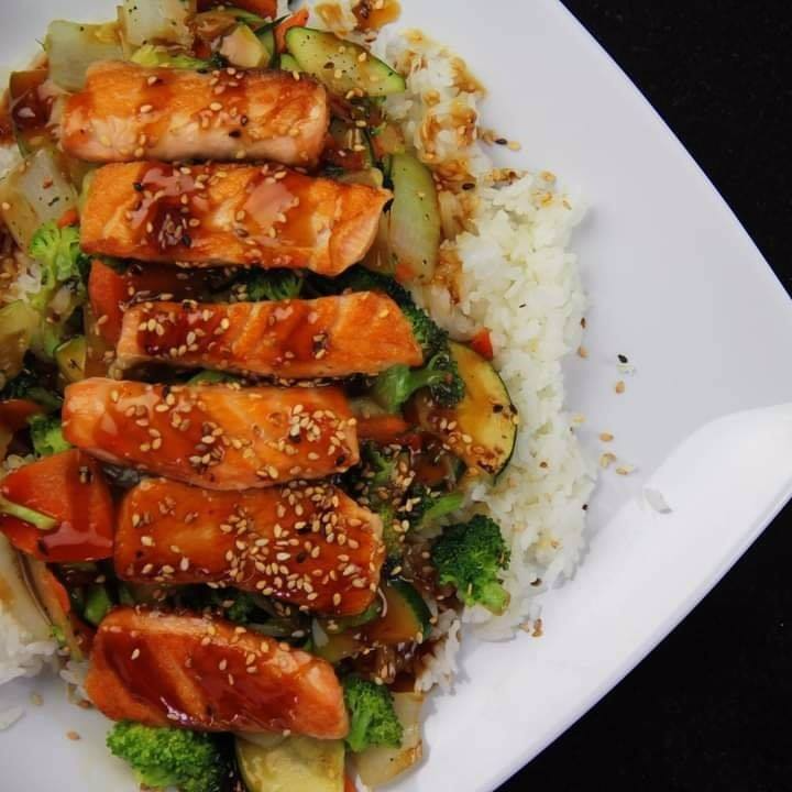 Teriyaki de Salmon