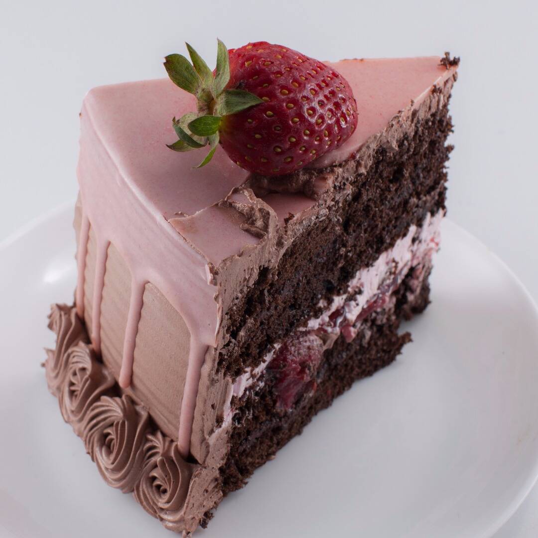 Porción Pastel de Chocofresa