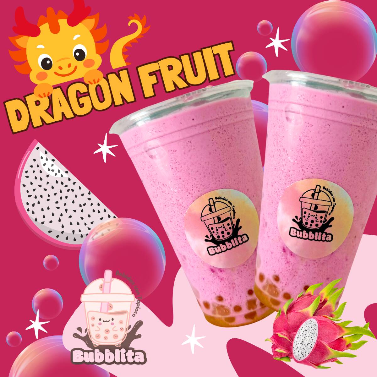 FRUTA DEL DRAGÓN (PITAHAYA)