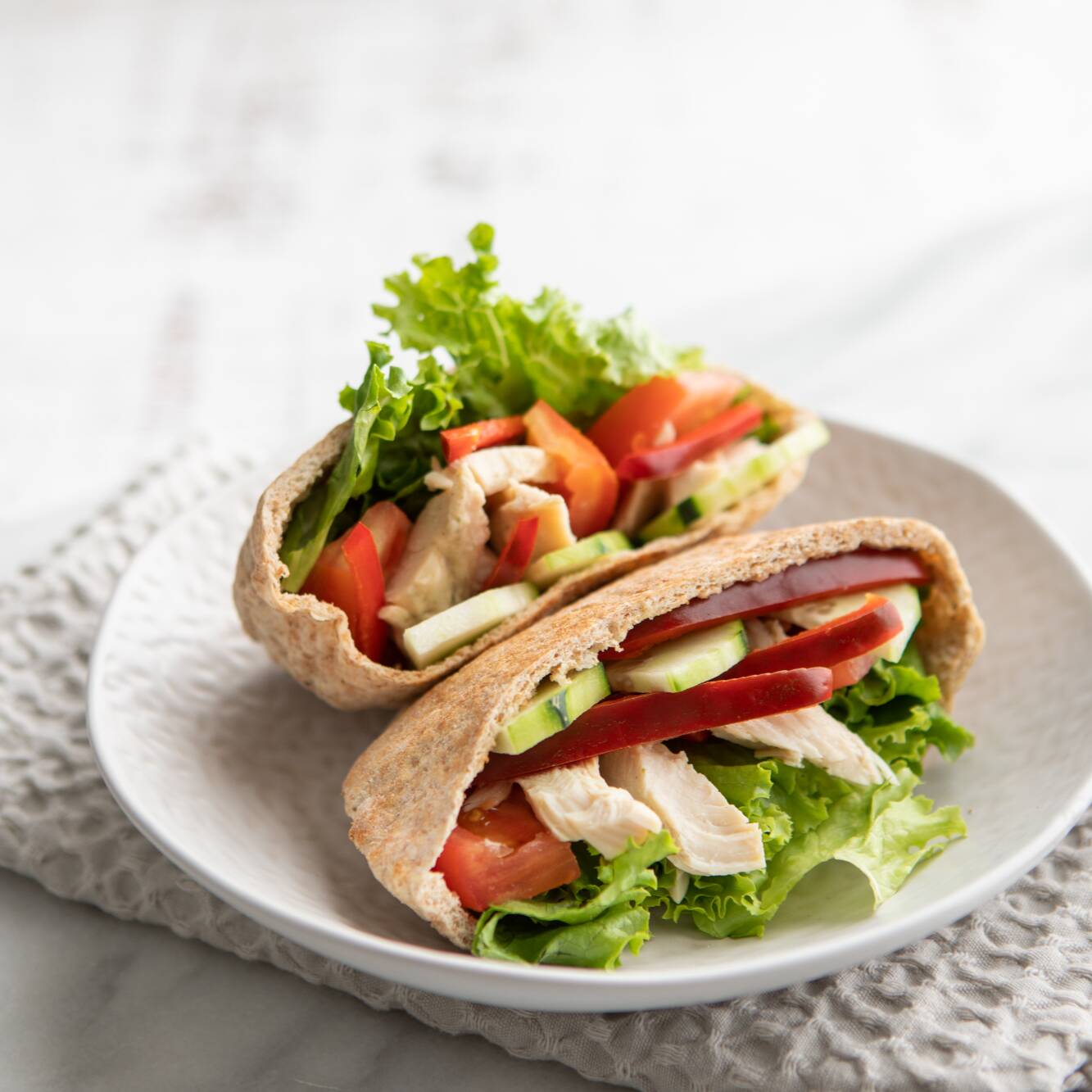 Pita Pollo de la Huerta