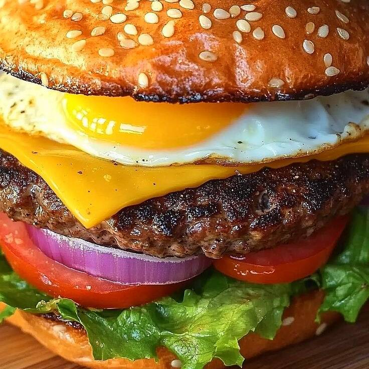 Hamburguesa Huevito con Tocino