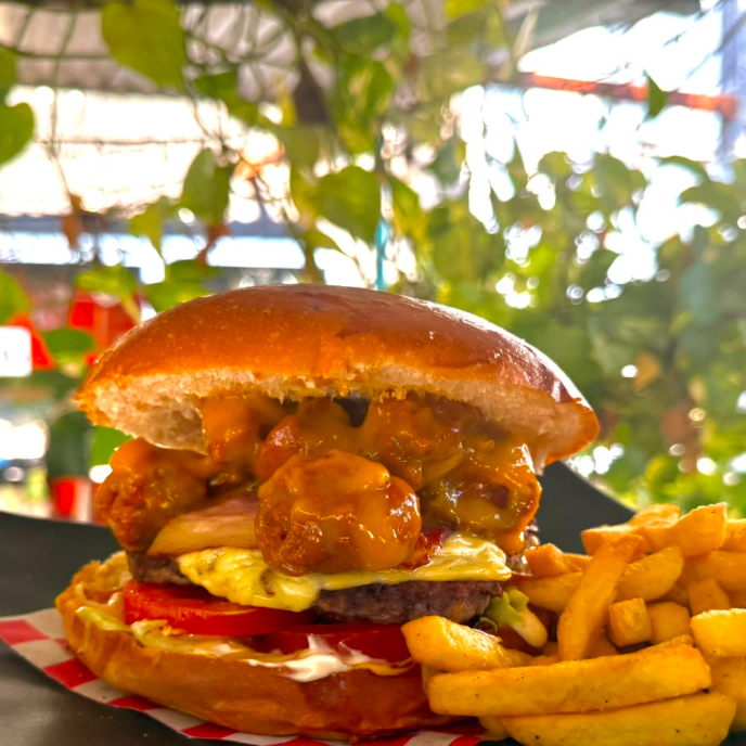 Burger boneless