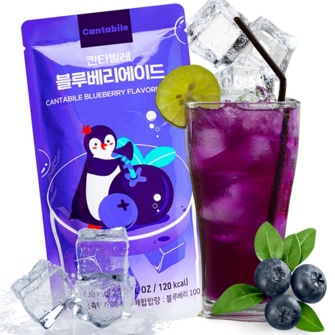 Jugo Coreano Mora Azul