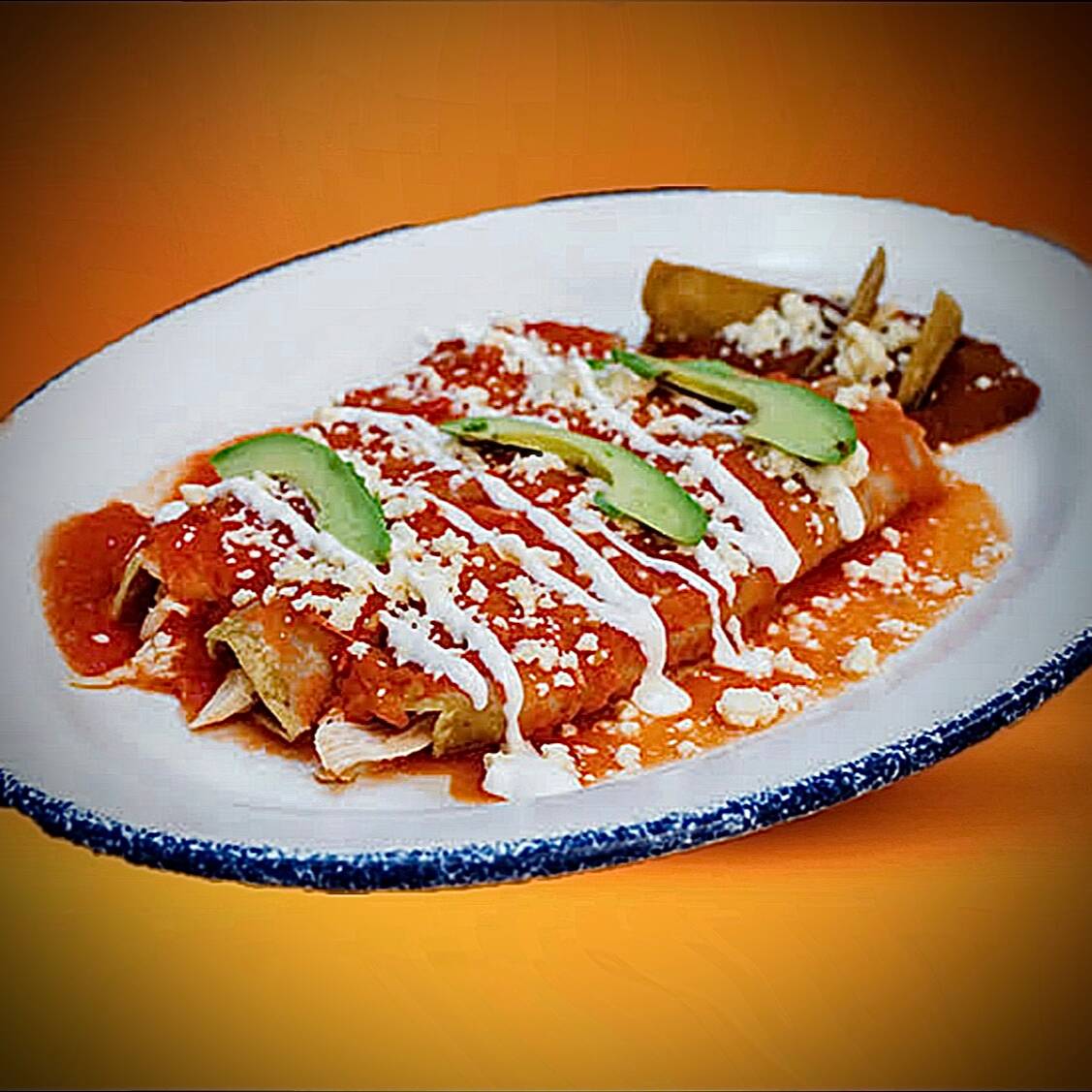 Enchiladas Rojas