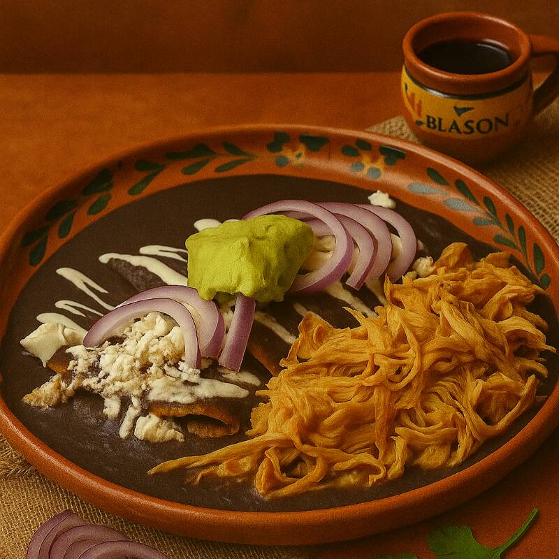 Enfrijoladas