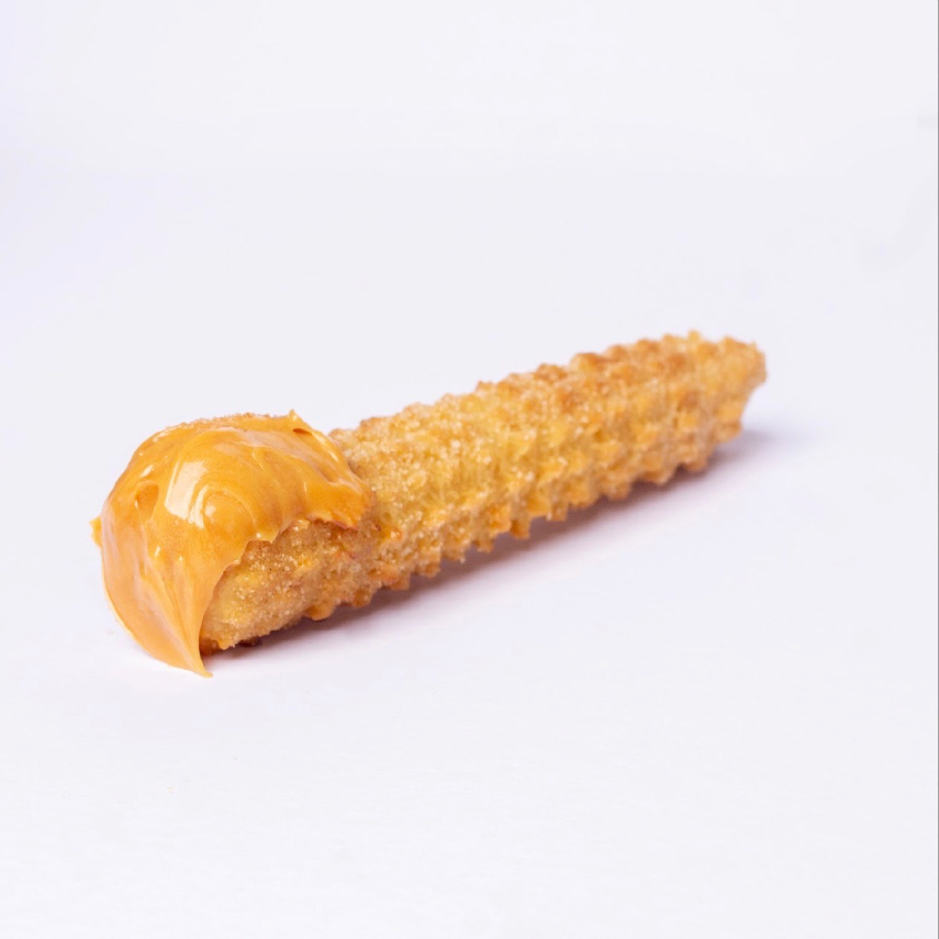 deliciosa massa crocante com recheio de doce de leite