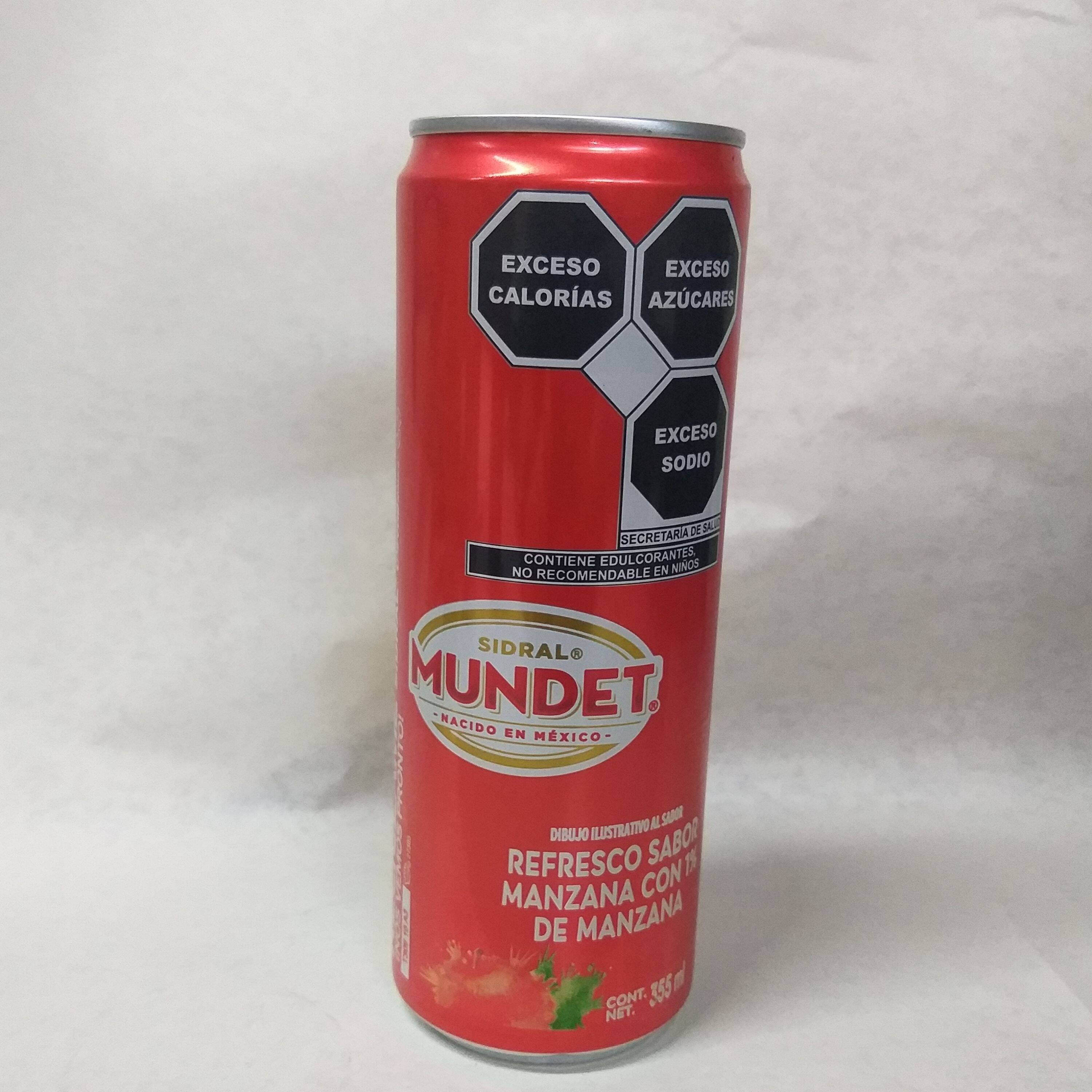 Sidral Mundet lata 355 ml