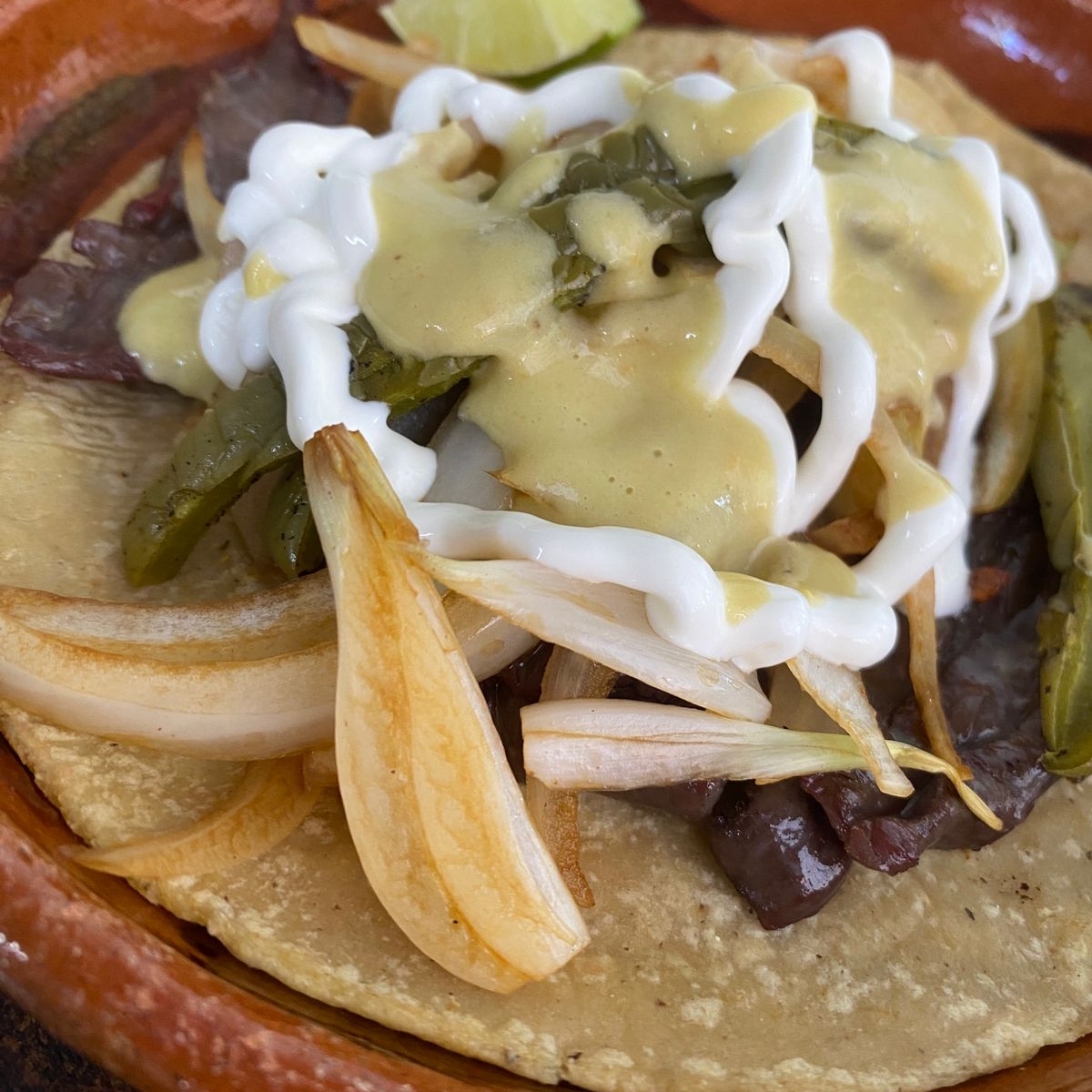 Taco de cecina