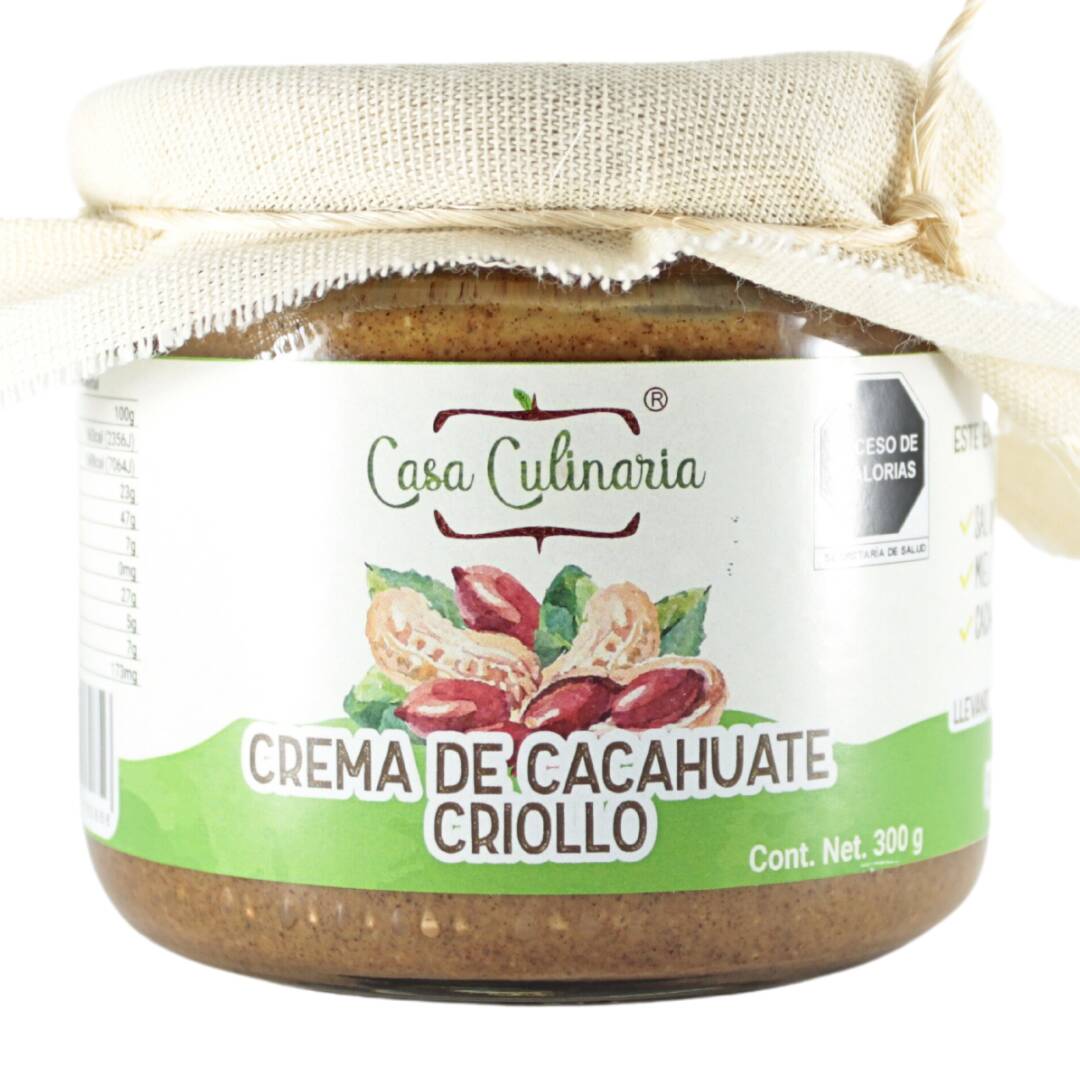 Crema de Cacahuate Criollo Oaxaqueño