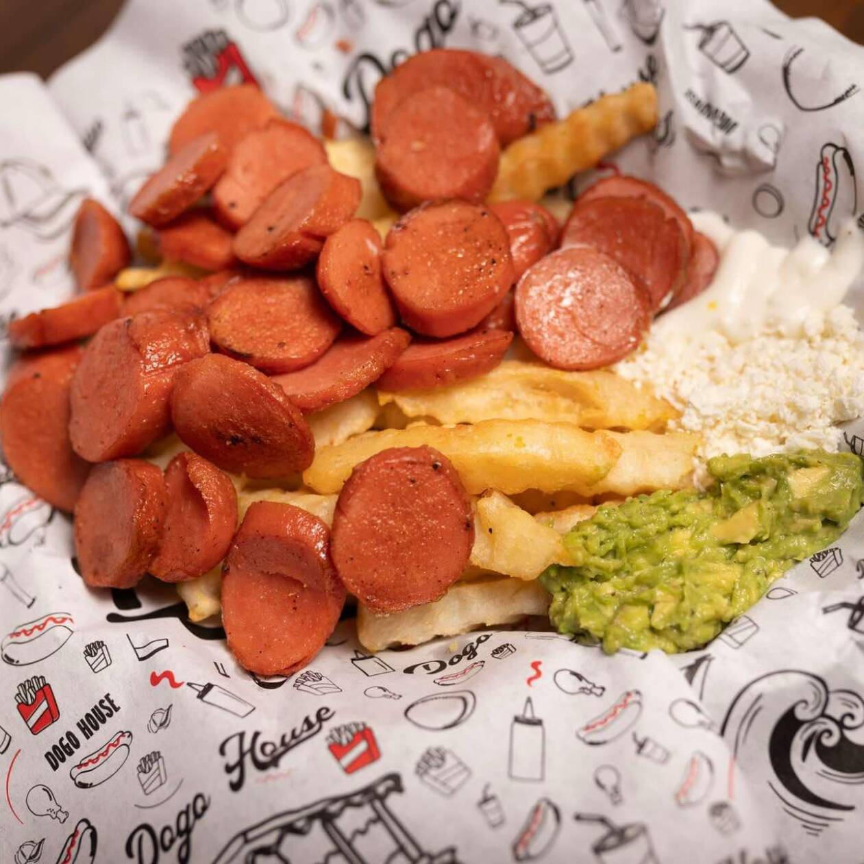 Salchipapas
