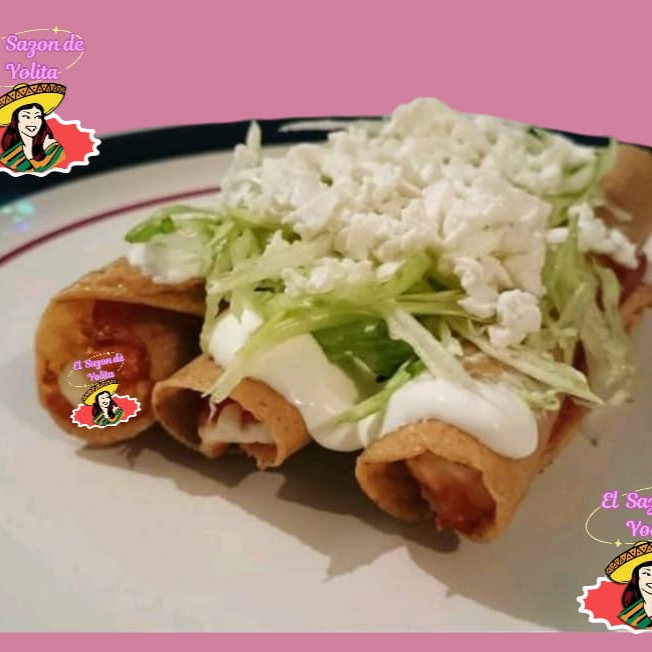Flautas Doradas Estilo Colima