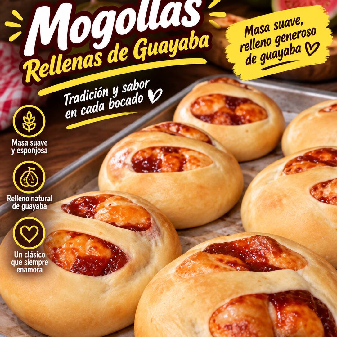 Mogollas de Guayaba